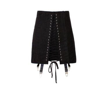 Orseund Iris gamine skirt black